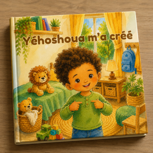 Impression du livre pour enfant « Yéhoshoua m'a créé »